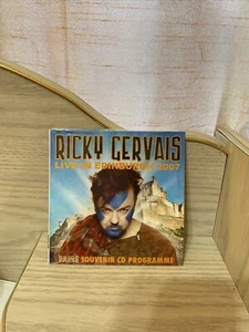 Ricky Gervais "Fame CD" 3rd Live Standup Show In Edinburgh, Souvenir CD Programe - Picture 1 of 3