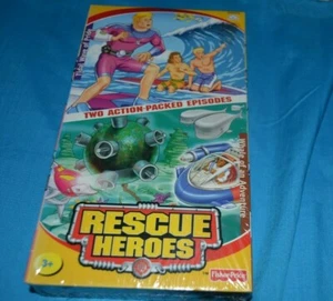 New Sealed Rescue Heroes Tidal Wave Of Pride / Whale Of An Adventure VHS Video - Imagen 1 de 1