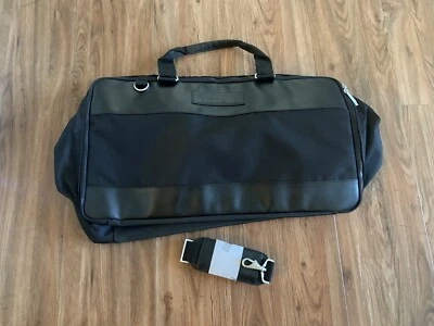 Harley Davidson Black Canvas Duffle Travel Bag New - Image 1 of 4