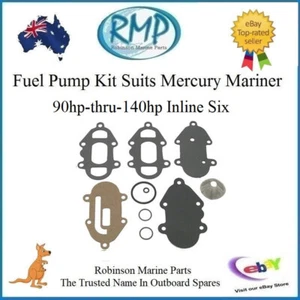 A Mercury Mariner Outboard Fuel Pump Diaphragm Kit 90hp-thru-140hp R B 89031A3 - Picture 1 of 5