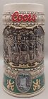 1990 Coors Beer Stein Adolf Coors 1935 Print Made In Brazil man cave barware