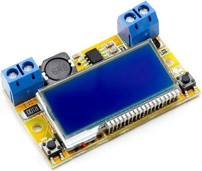 Regulador de voltaje DC-DC 5-23V a 0-16.5V 3A CON LCD Amperímetro Voltímetro - Imagen 1 de 4