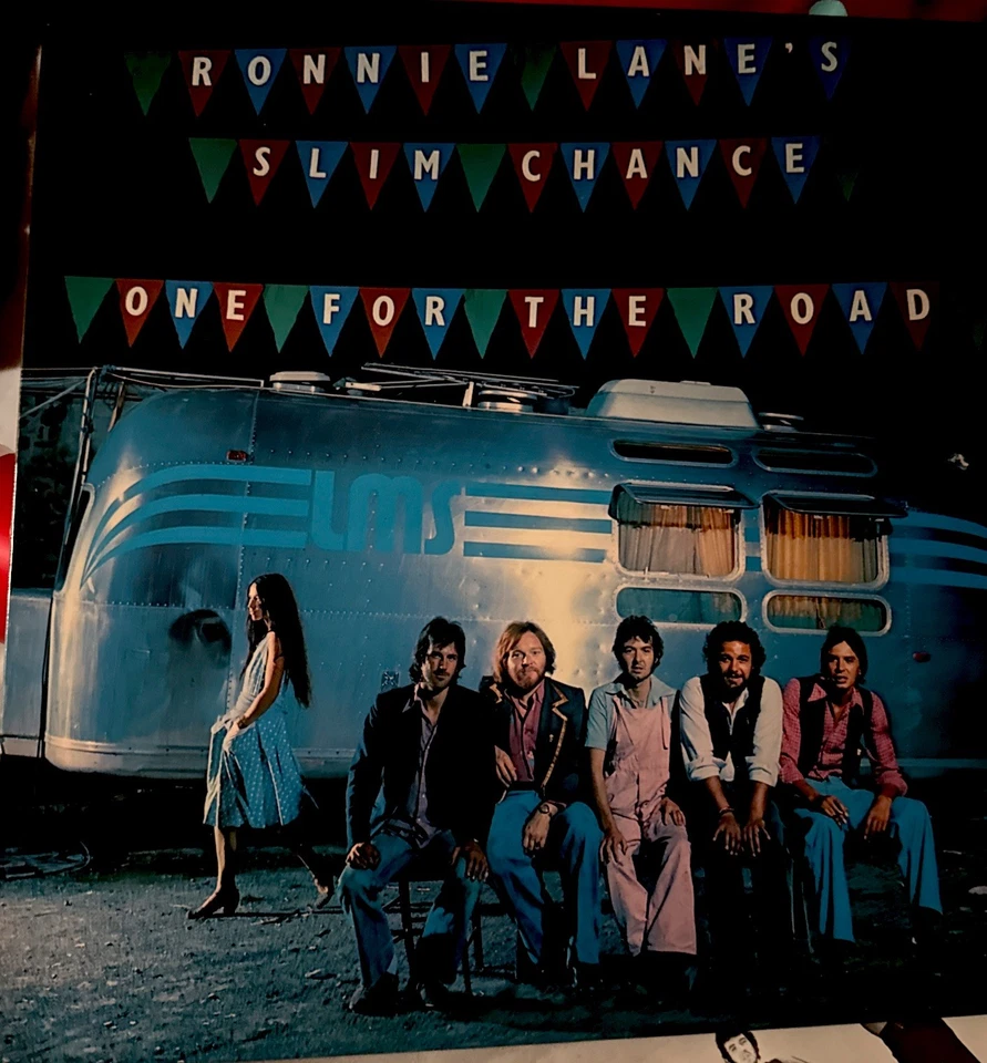 Ronnie Lane's Slim Chance One For The Road LP w Inner UK 1976 Island NM Foto 1 de 4