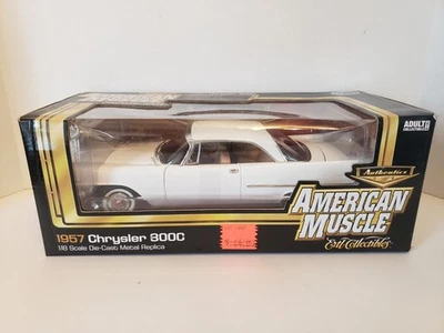 ERTL American Muscle 1957 Chrysler 300C 1:18 Diecast Car AMM947 Authentics - Image 1 of 4