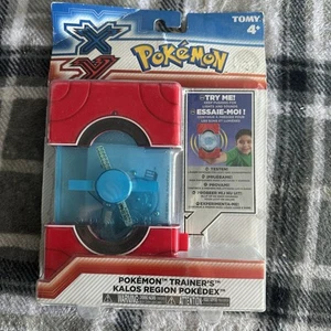 Pokemon Trainer Kalos Region Pokedex XY Tomy 2014 Portátil Electrónico - Imagen 1 de 2