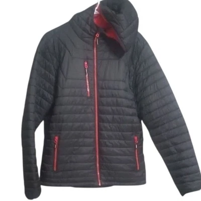 Stormtech jacket Men's Size Large L performance active Puffer Quilted Black Red - Image 1 of 4
