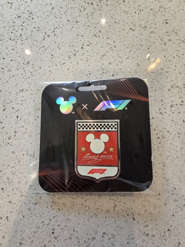 DISNEY x FORMULA 1 MICKEY MOUSE SHIELD PIN LAS VEGAS GRAND PRIX