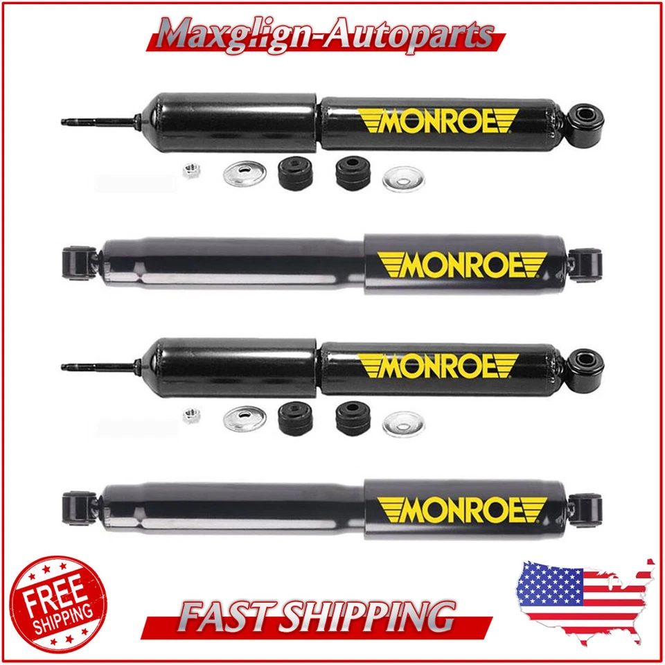 Juego de 4 amortiguadores delanteros traseros Monroe para camioneta Toyota 1979 1980 1981 1982 1983 Foto 1 de 4