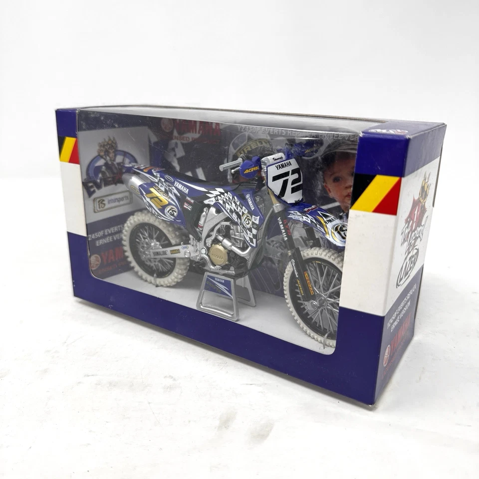 New Ray Yamaha YZ450F Everts Replica Ernee Version 1:12 Diecast  - Image 1 of 4