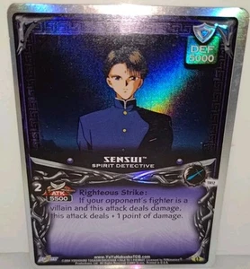 Yu Yu Hakusho TCG CCG Sensui Spirit Detective TR12 Rainbow Foil Spirit Pack 3 - Picture 1 of 8