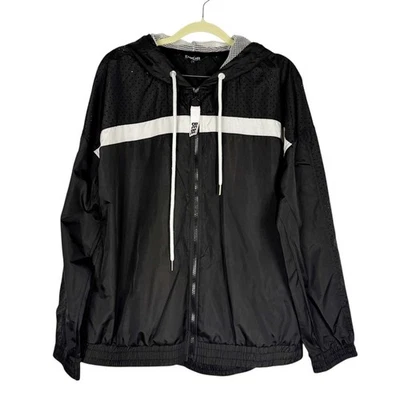 Nuevo Bebe Active Ropa Deportiva Ligero Cortavientos Chaqueta con Capucha Cremallera Completa Talla XL Foto 1 de 4