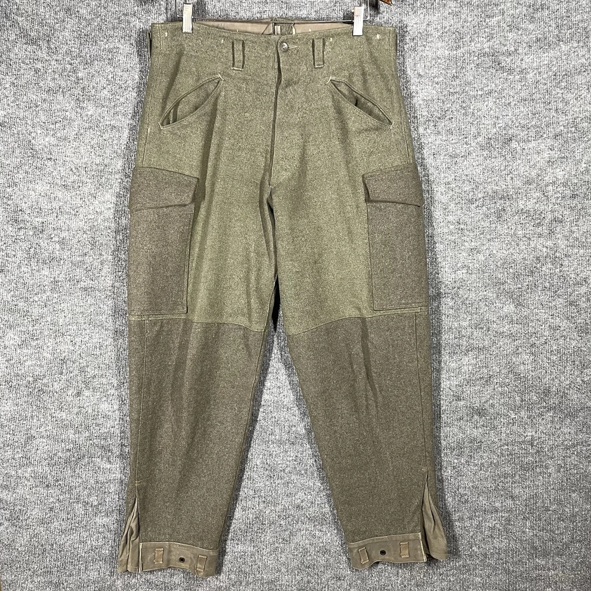 Cargo 100% Wool Vintage Pants for Men for sale - eBay