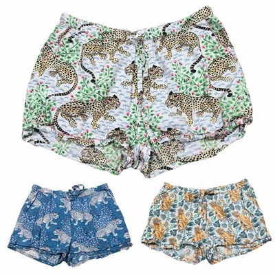 Printfresh 100% Cotton Pajama Multicolor Shorts Bundle -3 Pairs – Size L - Image 1 of 4