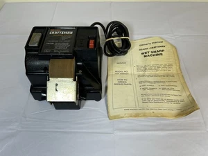 Sears Craftsman Wet Sharp Machine Model NO. 146-66995 - Tested and Working - Picture 1 of 7