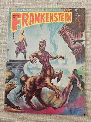 CASTLE OF FRANKENSTEIN Magazine #21 (1973) - Golden Voyage of Sinbad, Vampira - Image 1 of 4