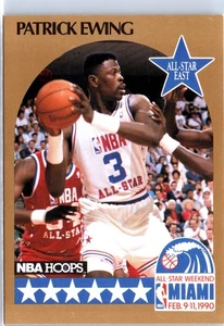 1990-91 Hoops #4 Patrick Ewing - Picture 1 of 2