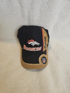 Vintage Pro Line Authentic Puma Denver Broncos NFL Strap Back Cap Pre-Owned - Picture 1 of 10