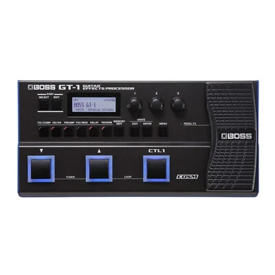 BOSS GT-1 Guitar Multi-Effects Pedal with Easy Patch Selection and Tone Studio - Image 1 of 4