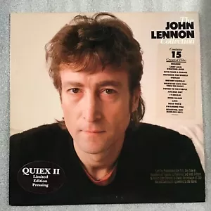 JOHN LENNON The Collection PROMO QUIEX II Audiophile 1982 GEFFEN Promotional - Picture 1 of 17