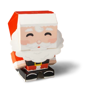 CUBLES Santa Claus (Turn into an ORNAMENT!) - Picture 1 of 3