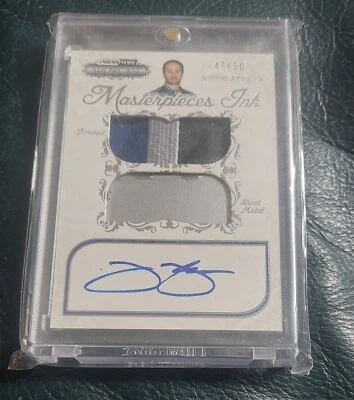 Press Pass Showcase Masterpieces Inc Jimmie Johnson 2012 Autograph Card - Image 1 of 2