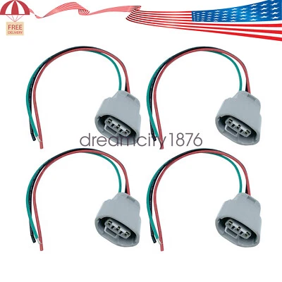 Arnés de enchufe de alternador de 3 hilos 4 piezas para Nissan Altima Máxima 350Z 370Z 2007-14 Foto 1 de 4