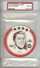 Dave Cowens 1976 Buckmans Discs Graded Boston Celtics PSA 9 Mint #NNO