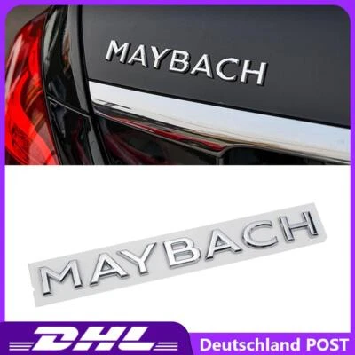 Maybach Schriftzug Emblem Für Mercedes-Benz S-Klasse Kofferraum-Heckaufkleber - Bild 1 von 4