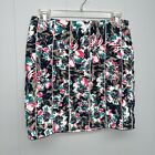 Love Riche Floral Skirt Panel Poly Spandex Medium