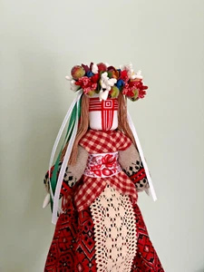 Ukrainian Handmade Unique Collectible Traditional Motanka Amulet Doll Folk 10 in - Photo 1 sur 23