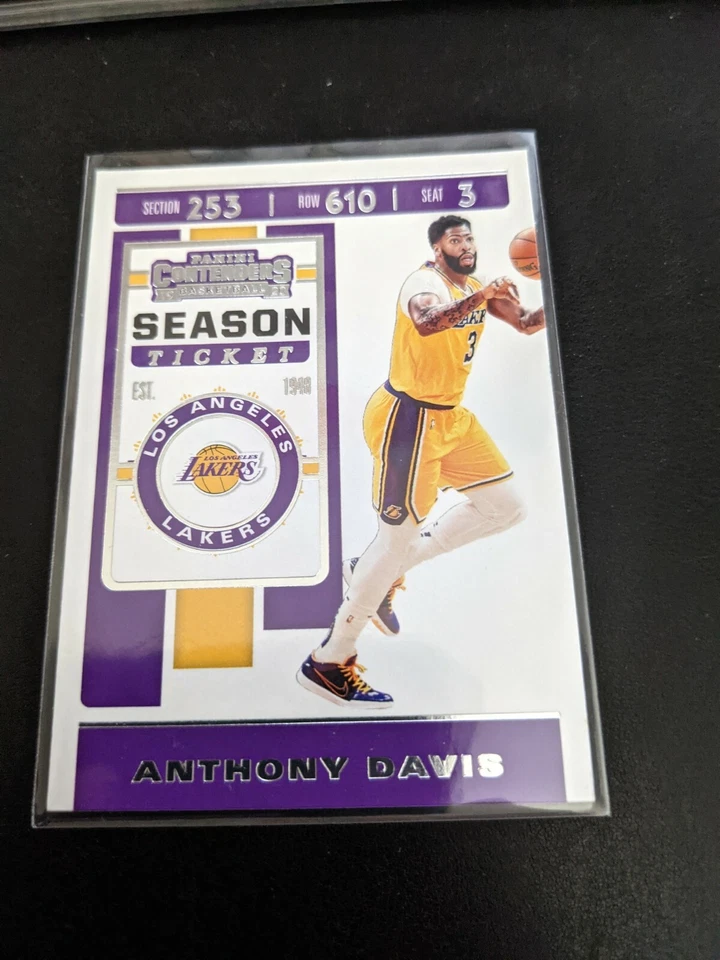 2019-20 Panini Contenders Season Ticket Anthony Davis Lakers Space Jam - Image 1 of 2