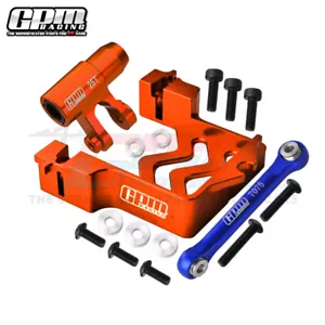 GPM Alloy Servo Mount + 25T Servo Arm + Tie Rod for TRAXXAS 1/5 X-MAXX 6S/8S RC - Picture 1 of 12