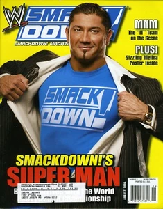 BATISTA WWE Smackdown Wrestling Magazine August 2005 THE GREAT AMERICAN BASH - Picture 1 of 1