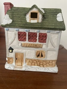 Vintage Brinn’s 1987 Christmas House Fezziwig Dickens Village Lighted - Picture 1 of 12