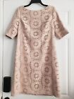 ADRIANNA PAPELL BROWN LACE  CUTE DRES FULLY LINNEDSIZE 12S