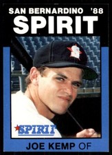 1988 Best San Bernardino Spirit Joe Kemp San Bernardino Spirit #21