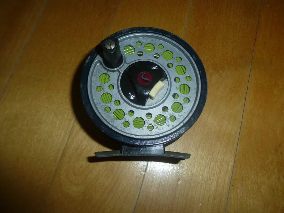 Fly Fishing Reel Mitchell 754 France, Great working, Rough looking, reals deals - Image 1 of 4