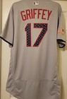 Majestic Chicago White Sox Stars Stripes Ken Griffey Jr Team Issued Game Jersey