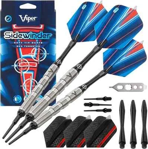 Viper Sidewinder 80% Tungsten Soft Tip Darts, 18 Grams - Picture 1 of 9