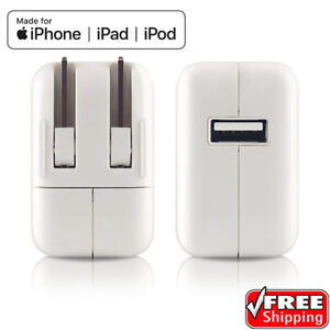 Original Genuine 12W USB Power Adapter Wall Charger Apple iPad iPhone iPod