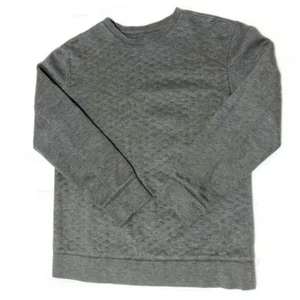 HELMUT LANG Men's Gray Pullover Cozy Texture Crewneck Long-sleeve Sweater Sizes - Picture 1 of 8