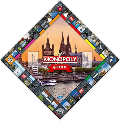 Monopoly Köln Stadt City Edition Gesellschaftsspiel Brettspiel Spiel Neuauflage - Bild 1 von 2