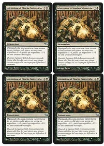 MTG Italian Blowfly Infestation x4 Shadowmoor LP - Picture 1 of 1