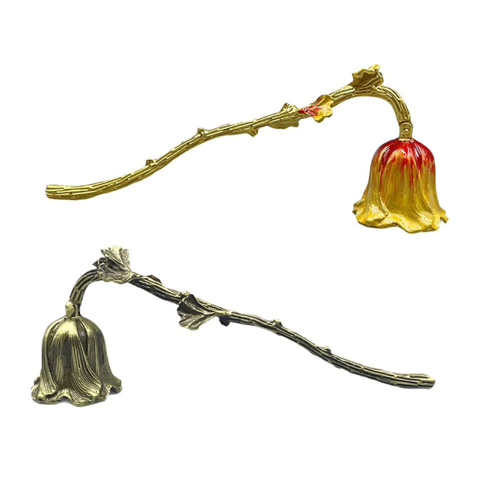 Vela De Colección Única Mango Largo Herramienta de Extinción Mecha Colocar Adorno Foto 1 de 1