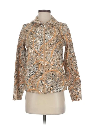 Isaac Mizrahi ЖИВАЯ! Женская золотая куртка XXS - Изображение 1 из 4