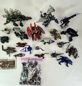 Vintage Tomy Zoids Modellbausatz Dinosaurier Konvolut unvollständige Sets - Bild 1 von 16