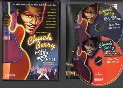 CHUCK BERRY Hail Hail Rock N Roll 2 DVD Set with BOOKLET IMAGE ID3080THDVD Keith Foto 1 de 3