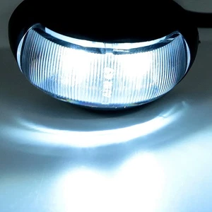 D4385 Luce di segnalazione LED per rimorchio camion bianco brillante 10-30V - Foto 1 di 12