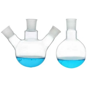 Quartz Distillation Bottle 50ml-1000ml, Round Bottom Flask, Laboratory Glassware - Picture 1 of 10