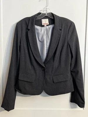 Hollywould костюм куртка Blazer серый размер XL одна кнопка офис капсула Academia Prep - Изображение 1 из 4